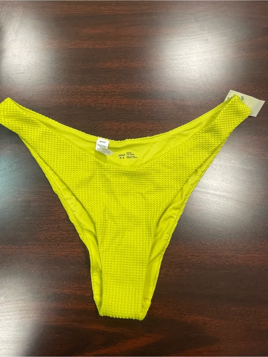aerie Other - aerie Textured High-Cut Bikini Bottom Size Medium
